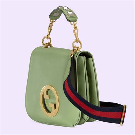 gucci blondie bowler bag green|Gucci Blondie medium top handle bag .